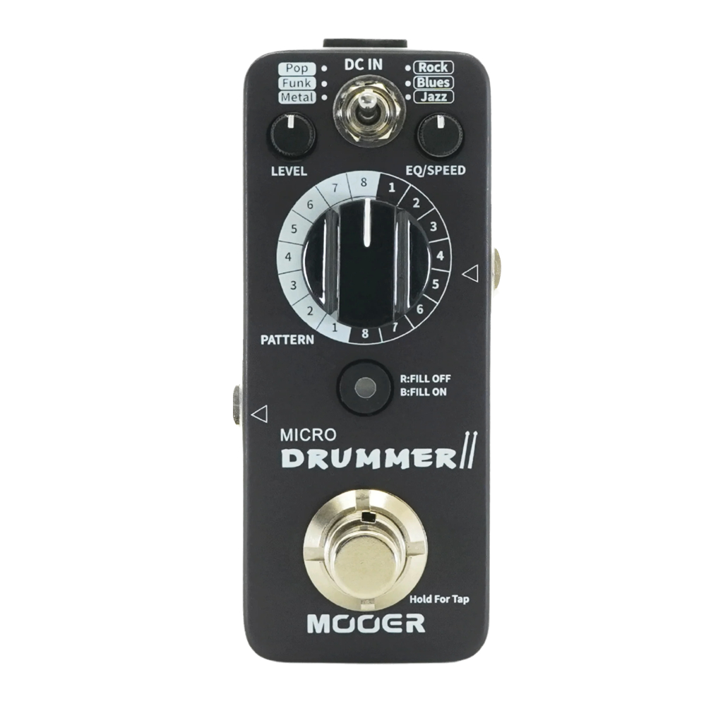Mooer ムーアー Micro Drummer II ドラムマシンペダル エフェクター