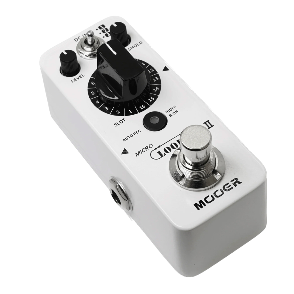 Mooer ムーアー Micro Looper II ルーパーペダル エフェクター 本体横画像