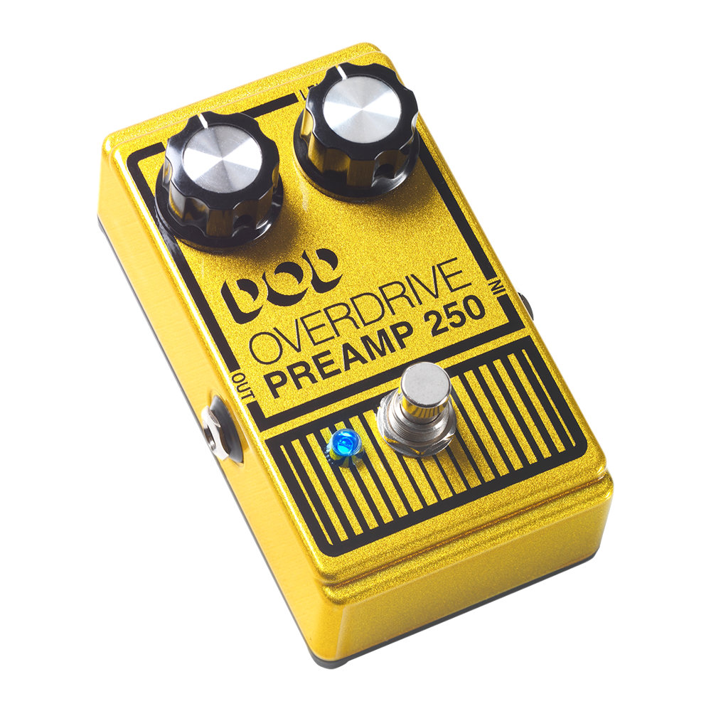 DOD ディーオーディー Overdrive Preamp 250 オーバードライブ/プリアンプ ギターエフェクター 全体画像
