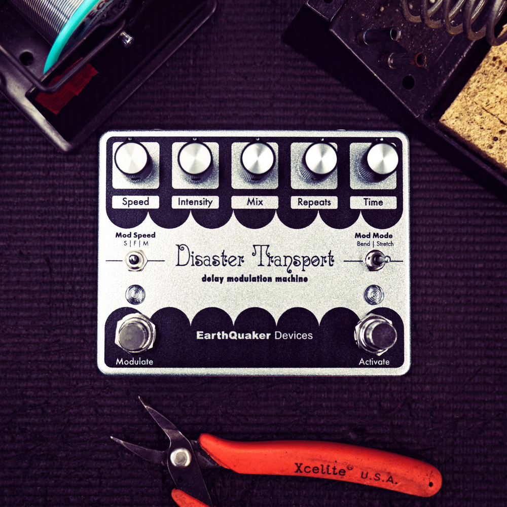 EarthQuaker Devices アースクエイカーデバイセス Disaster Transport ディレイ ギターエフェクター イメージ画像