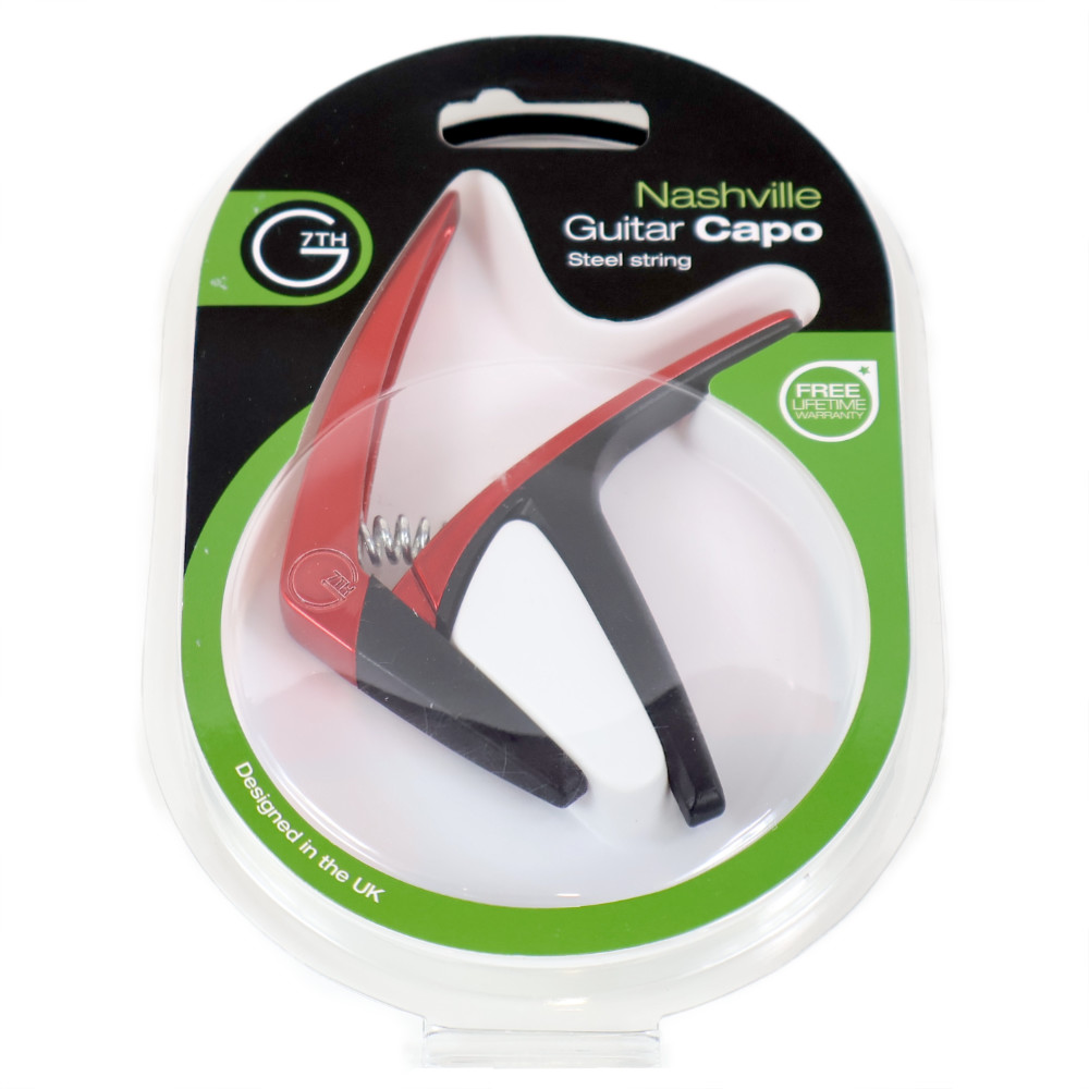 G7th G7TH the Nashville capo RED ギター用カポタスト ナッシュビルカポ レッド 赤