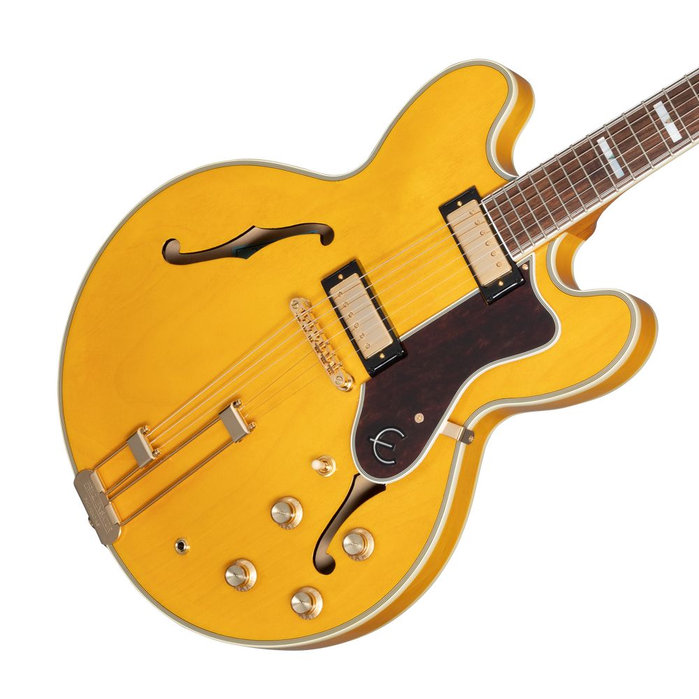 Epiphone エピフォン Sheraton Natural エレキギター ボディ画像