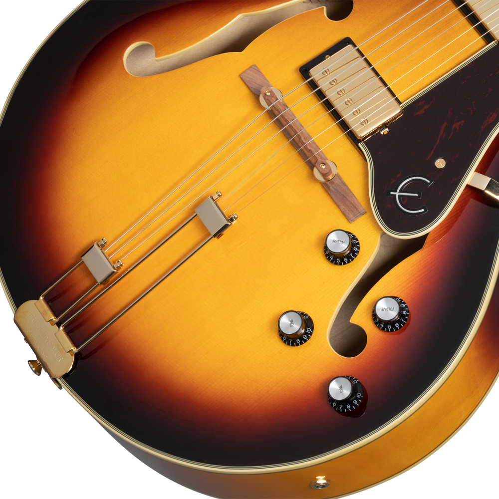 Epiphone エピフォン Broadway Vintage Sunburst エレキギター ポット画像