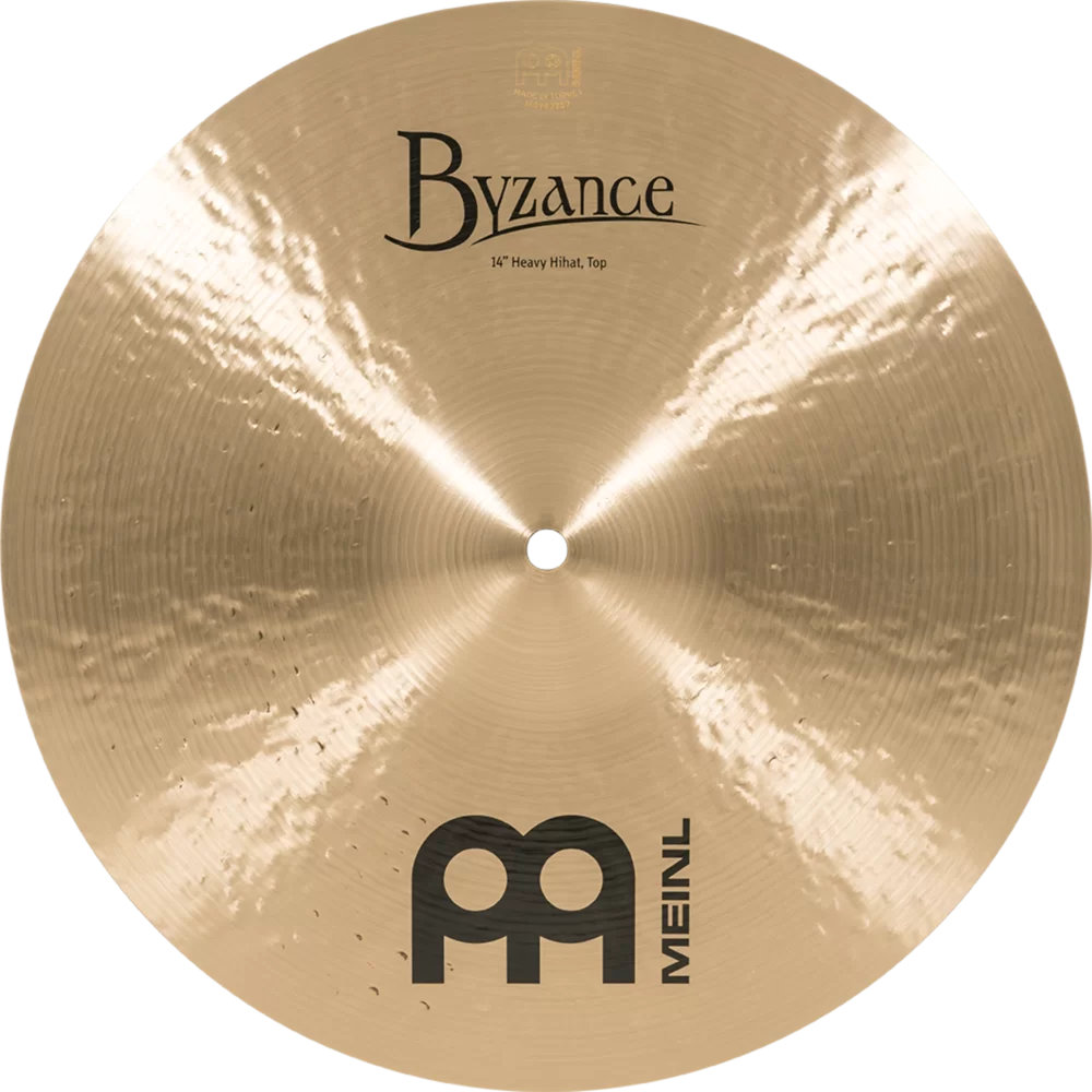 MEINL マイネル B14HH Byzance Traditional Hihats 14” Hvy Hihat pr ハイハットトップ&ボトム トップ表正面