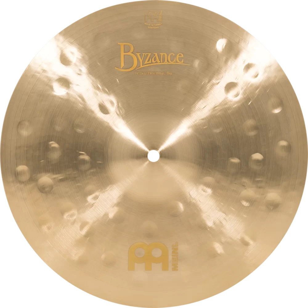 MEINL マイネル B14JTH 14” Byzance Jazz Hihats THIN ハイハット トップ&ボトム トップ表正面
