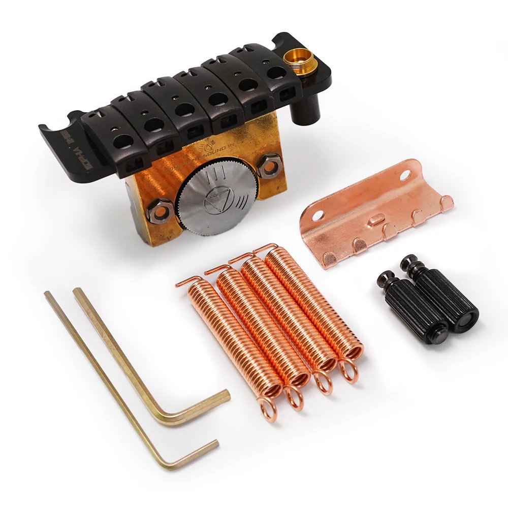 Sophia Tremolos ソフィアトレモロズ 2:92 Deluxe Tremolo Pro Black 37mmブロック トレモロユニット 付属品