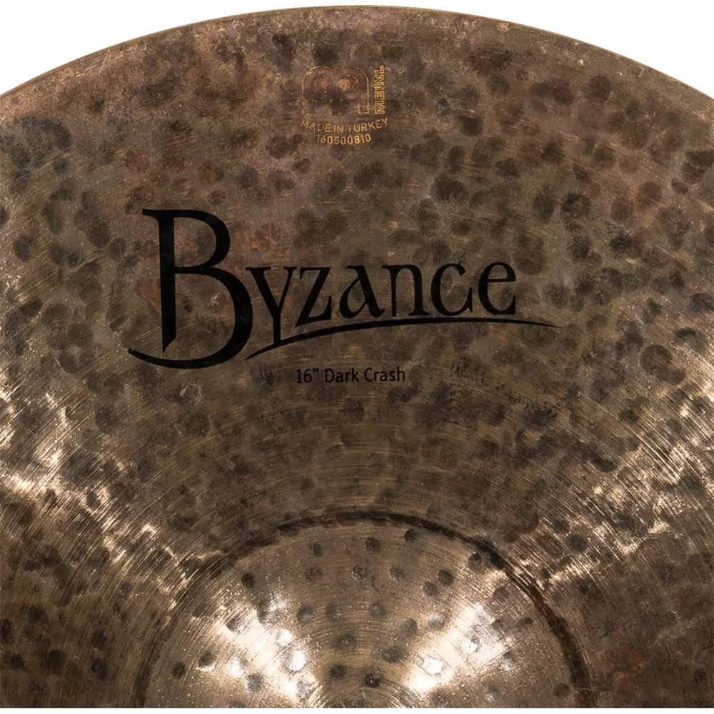 MEINL マイネル B16DAC Byzance Dark Crash 16” クラッシュシンバル 表ロゴ