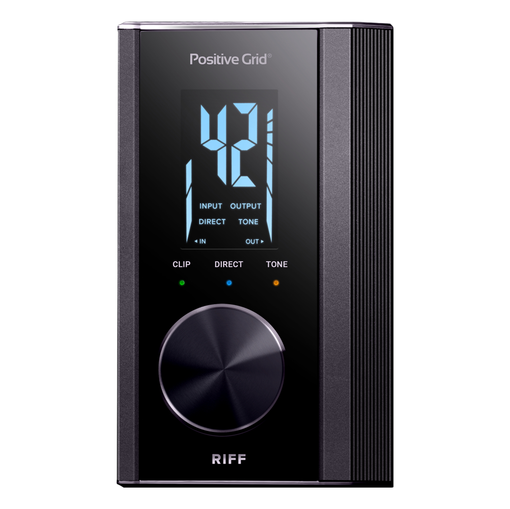 Positive Grid ポジティブグリッド RIFF オーディオインターフェイス BIAS FX 2 LE付属 ギター用インターフェイス