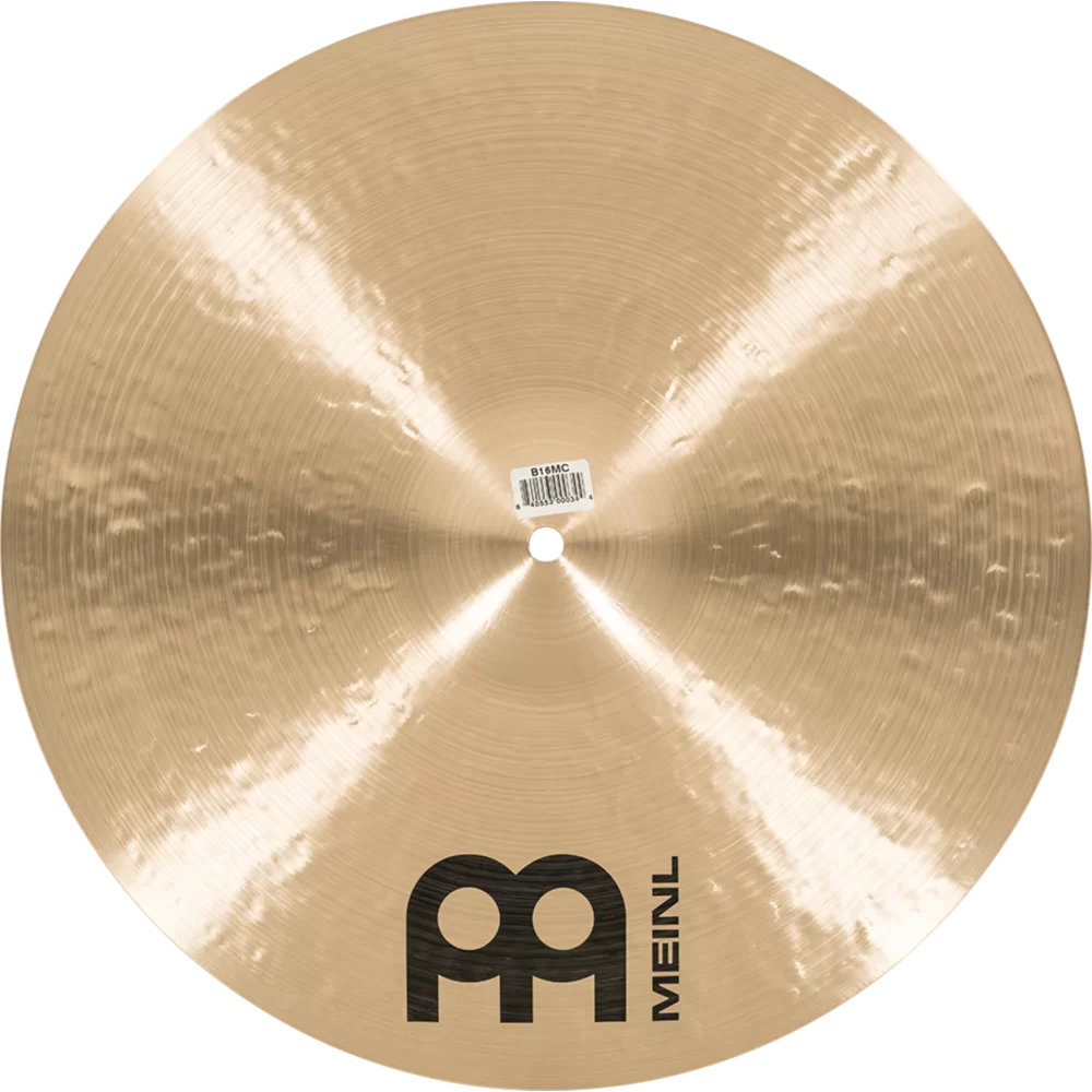 MEINL マイネル B16MC Byzance Traditional 16” MEDIUM Crash クラッシュシンバル 裏