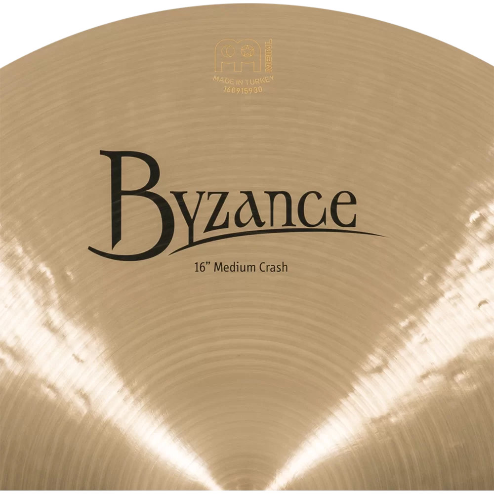 MEINL マイネル B16MC Byzance Traditional 16” MEDIUM Crash クラッシュシンバル 表ロゴ