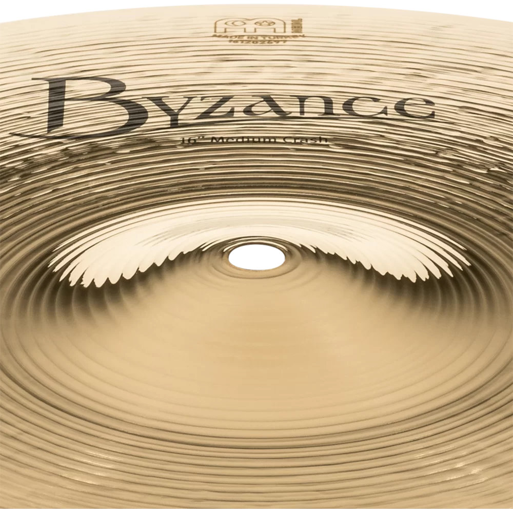 MEINL マイネル B16MC-B Byzance Brilliant 16” MEDIUM Crash クラッシュシンバル カップ