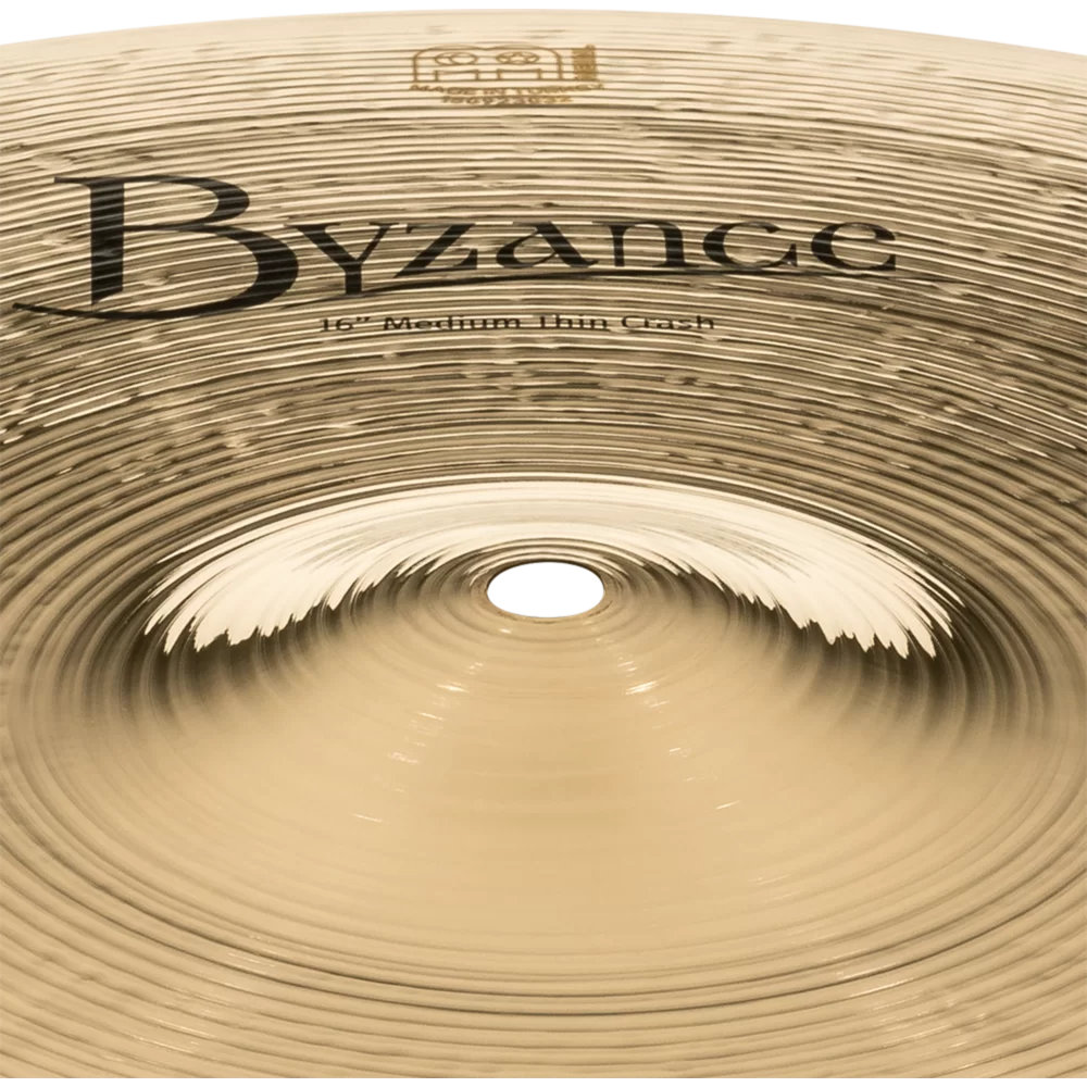 MEINL マイネル B16MTC-B Byzance Brilliant 16” MEDIUM THIN Crash クラッシュシンバル カップ