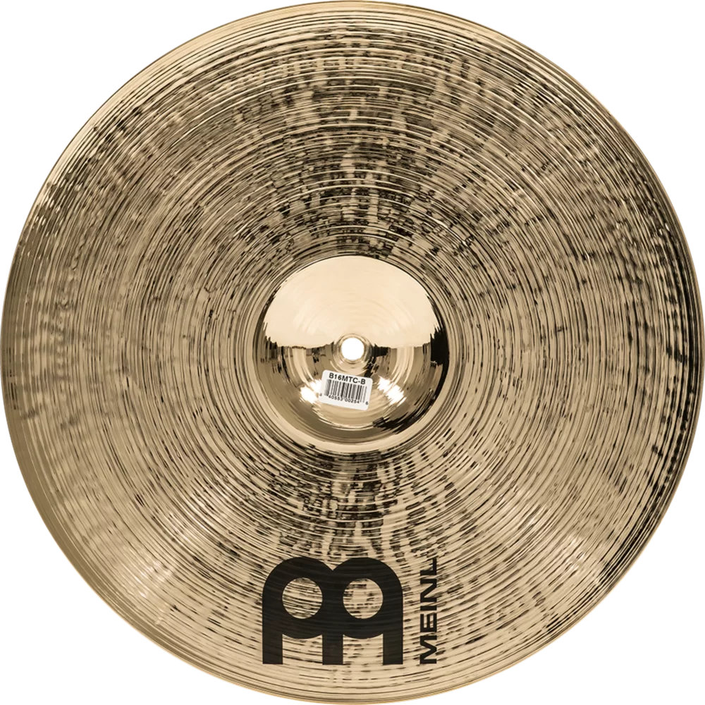 MEINL マイネル B16MTC-B Byzance Brilliant 16” MEDIUM THIN Crash クラッシュシンバル 裏