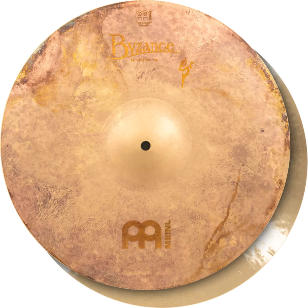 MEINL マイネル B16SAH Byzance Vintage Benny Greb’s signature cymbal 16” Sand Hat ハイハット トップ&ボトム