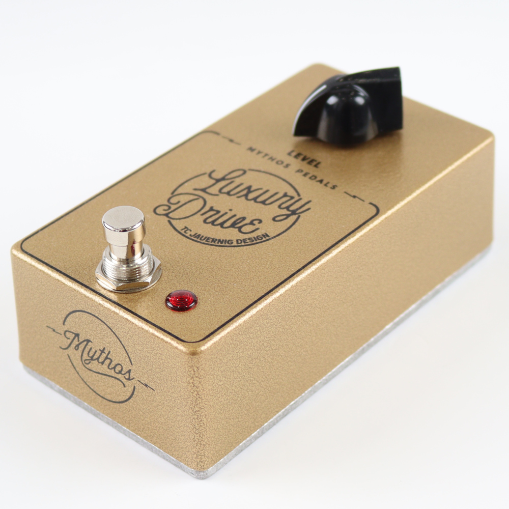 Mythos Pedals ミソスペダルズ Luxury Drive ブースター ギターエフェクター 下側側面画像