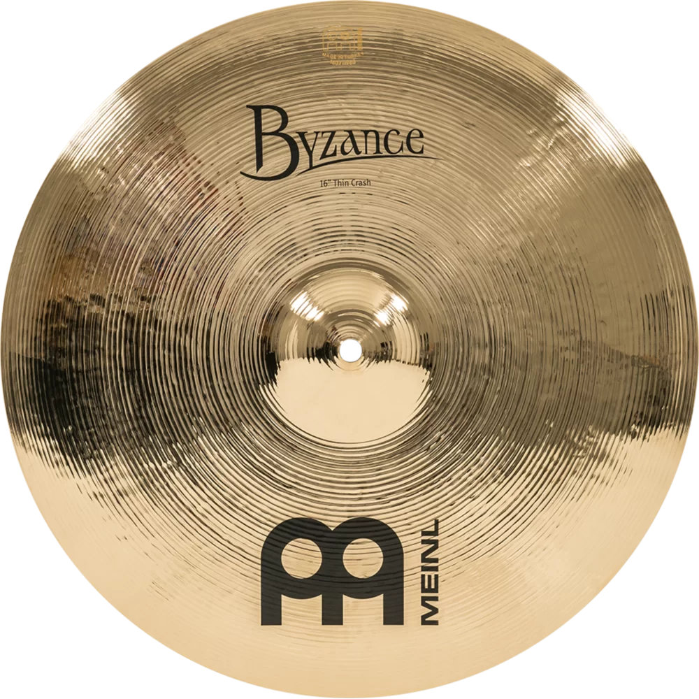 MEINL マイネル B16TC-B Byzance Brilliant 16” Crash THIN クラッシュシンバル