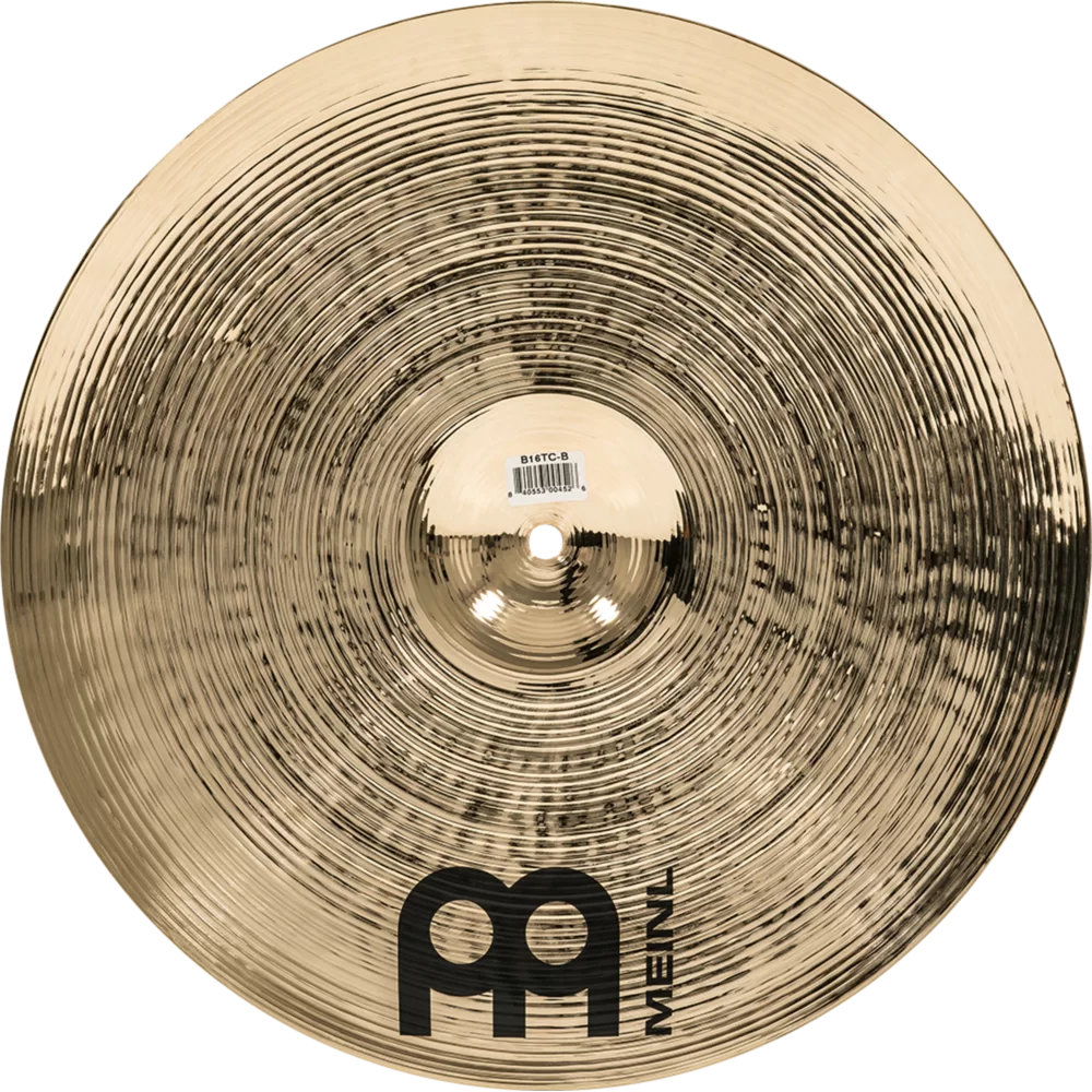 MEINL マイネル B16TC-B Byzance Brilliant 16” Crash THIN クラッシュシンバル 表正面