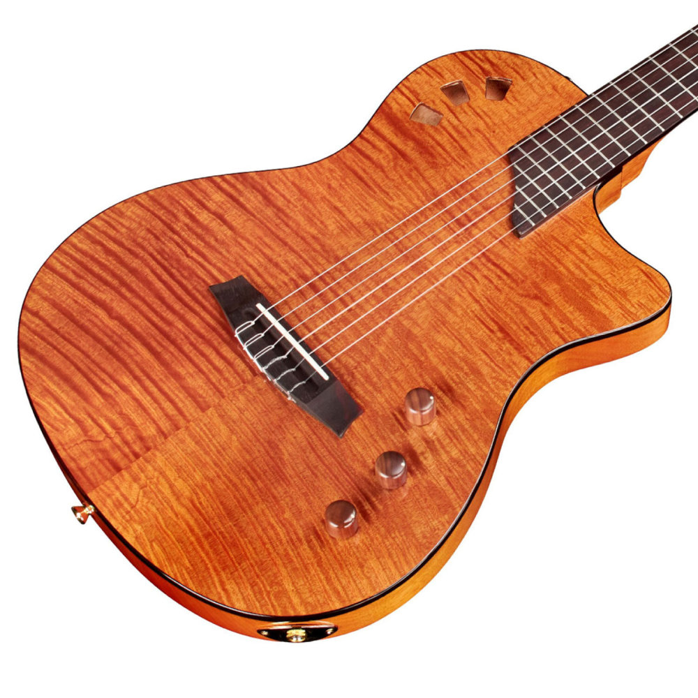 Cordoba コルドバ STAGE GUITAR Natural Amber エレクトリッククラシックギター ボディ画像