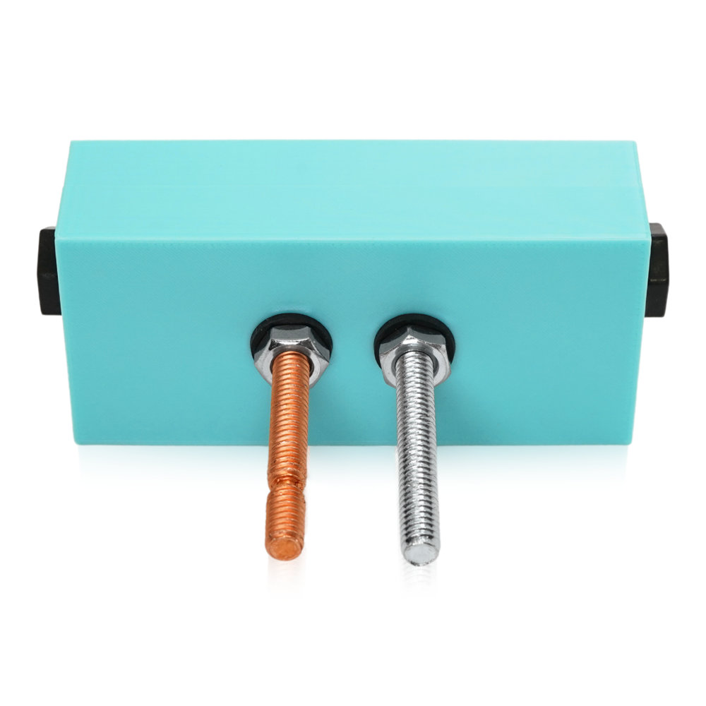 Mattoverse Electronics マットバースエレクトロニクス FloraVolt Mini Teal オーディオサチュレーター ギターエフェクター 裏面電極側