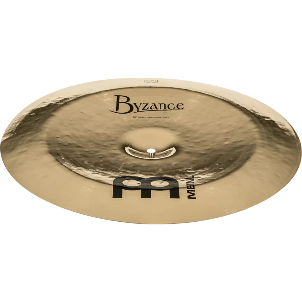 MEINL マイネル B18HHCH-B Byzance Brilliant 18” Heavy Hammered China チャイナシンバル 表
