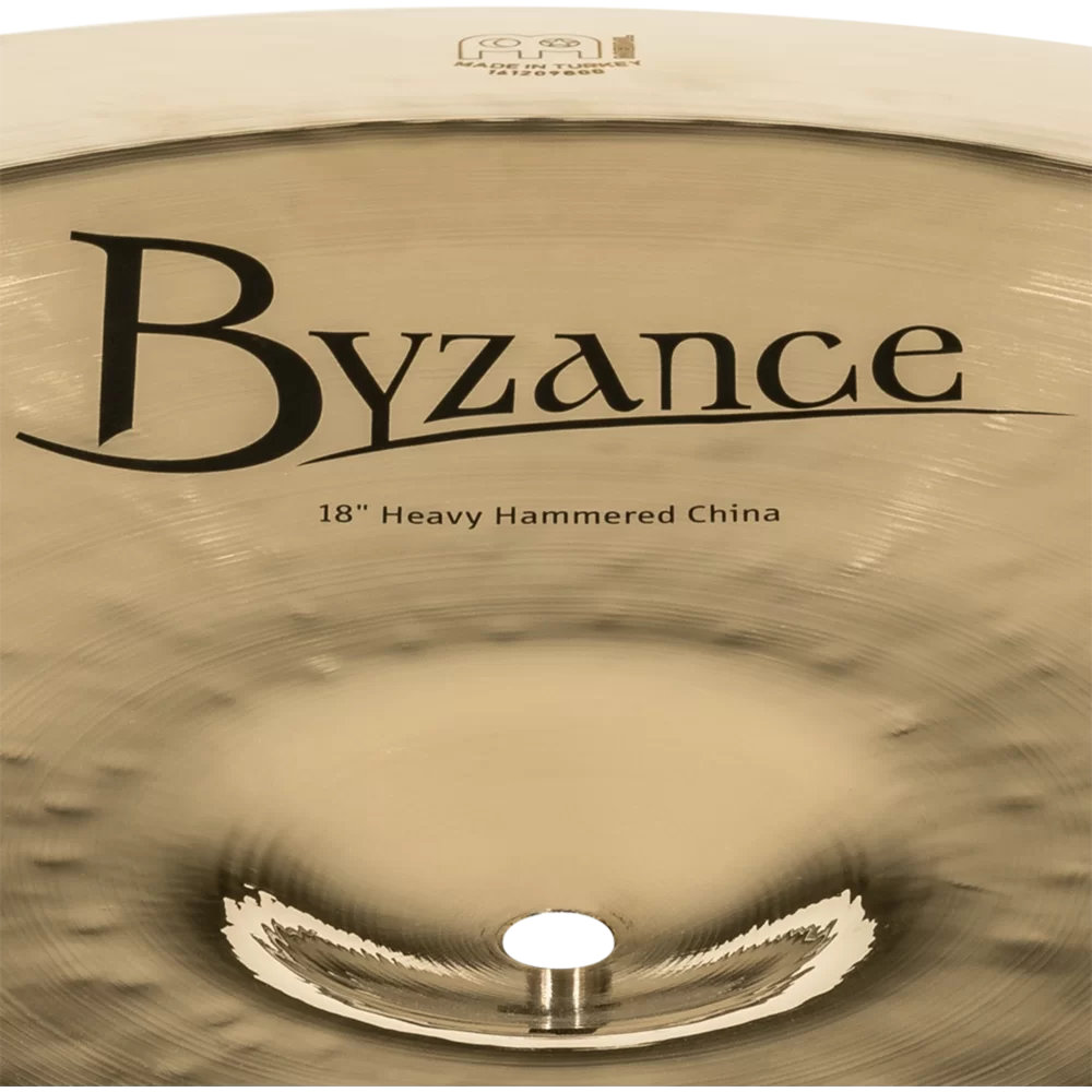 MEINL マイネル B18HHCH-B Byzance Brilliant 18” Heavy Hammered China チャイナシンバル カップ
