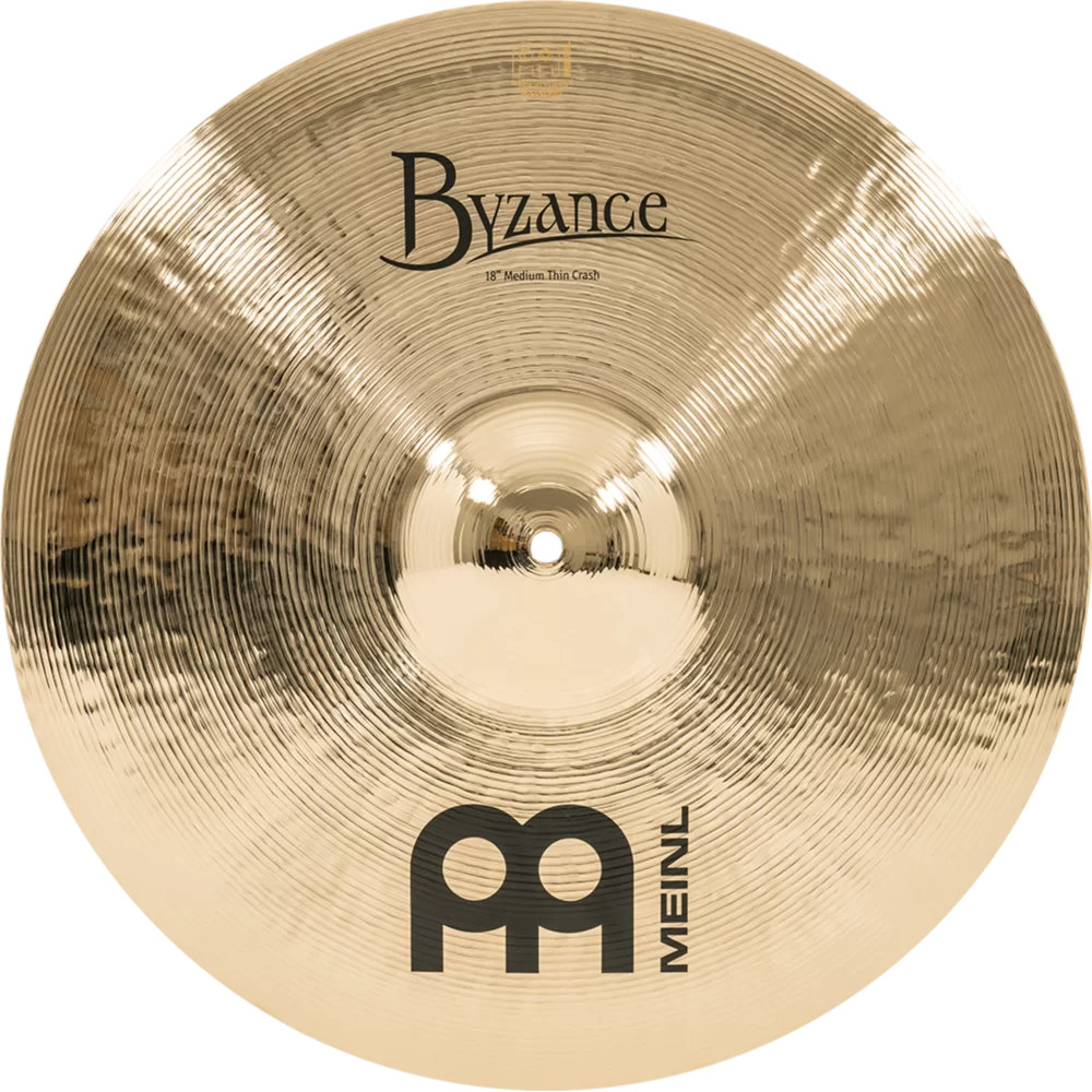 MEINL マイネル B18MTC-B Byzance Brilliant 18” MEDIUM THIN Crash クラッシュシンバル