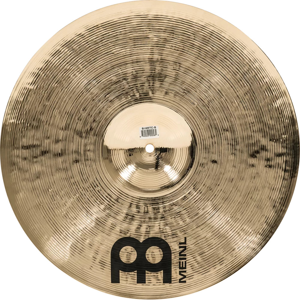 MEINL マイネル B18MTC-B Byzance Brilliant 18” MEDIUM THIN Crash クラッシュシンバル 裏