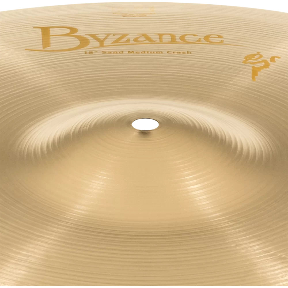 MEINL マイネル B18SAMC Byzance Vintage 18” MEDIUM Sand Crash Benny Greb’s signature cymbal クラッシュシンバル カップ