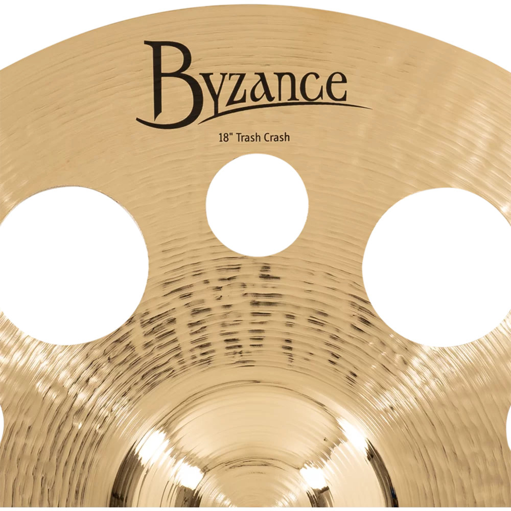 MEINL マイネル B18TC-B Byzance Brilliant 18” Trash Crash クラッシュシンバル ロゴ