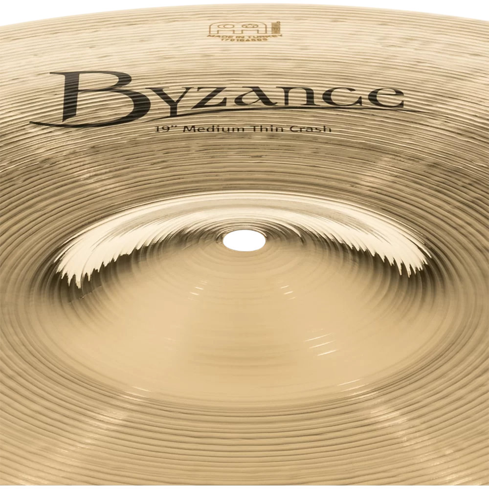 MEINL マイネル B19MTC-B Byzance Brilliant 19” MEDIUM THIN Crash クラッシュシンバル カップ
