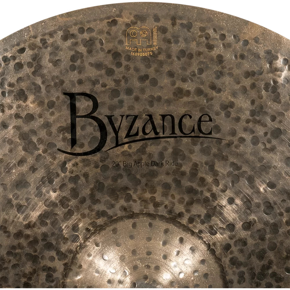 MEINL マイネル B20BADAR Byzance Dark 20” Big Apple Dark Ride ライドシンバル ロゴ