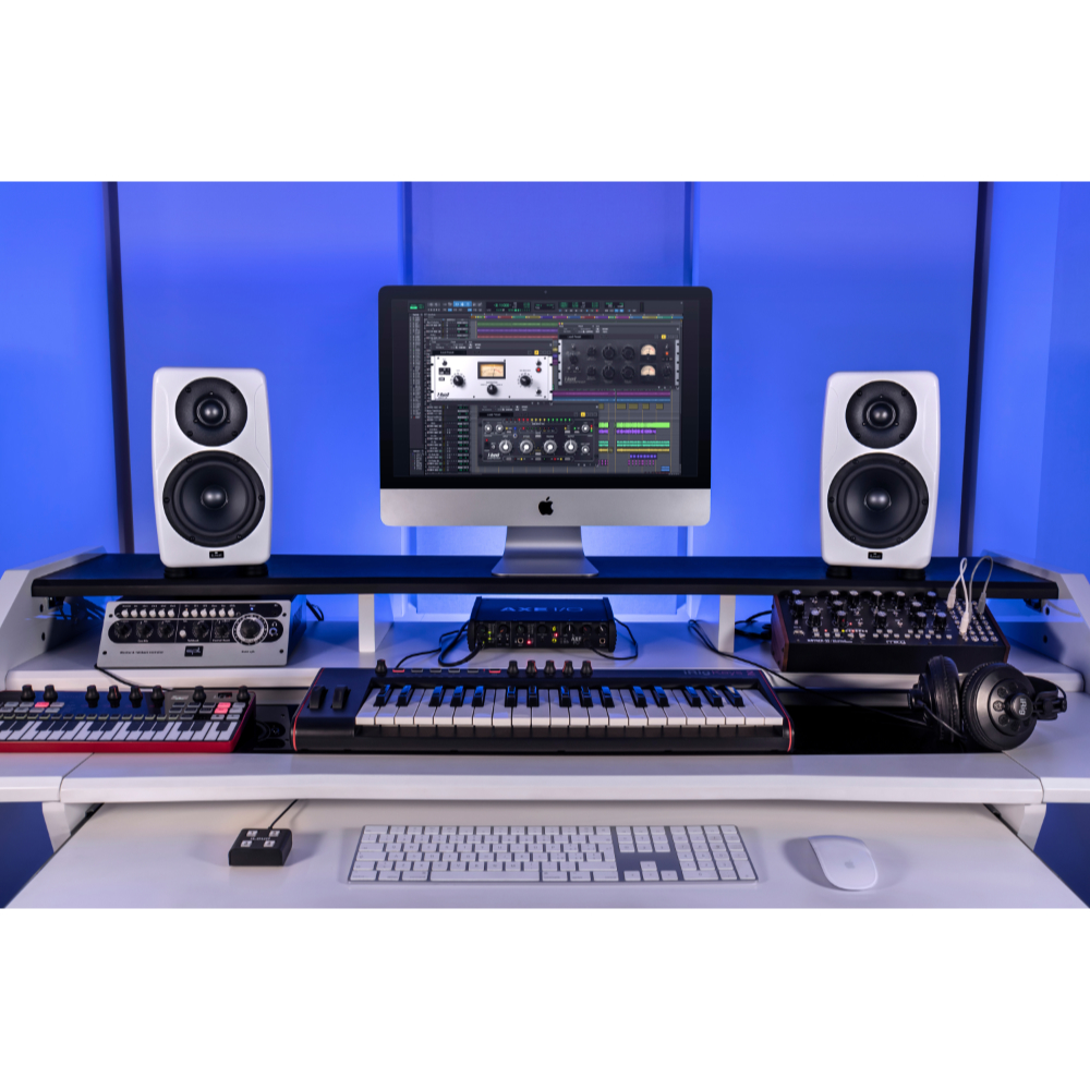 IK Multimedia アイケーマルチメディア iLoud Precision 5-White スタジオモニタースピーカー 1本 イメージ画像2