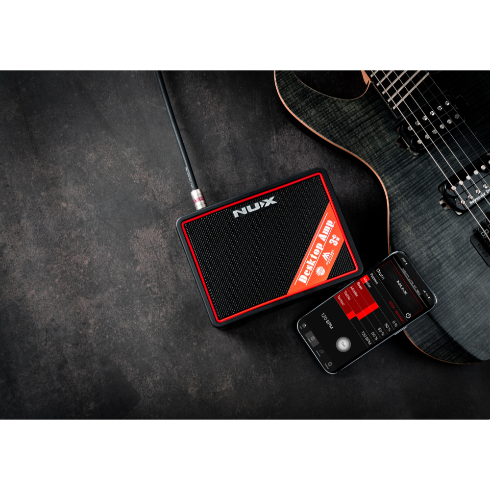 NUX ニューエックス Mighty Lite BT MKII 小型アンプ コンボ ギター用 ベース用 モデリングアンプ イメージ画像2