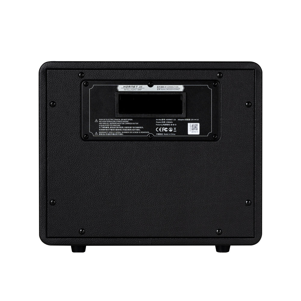 Mooer ムーアー Hornet 15i Black ギターアンプ デジタルモデリングアンプ 背面