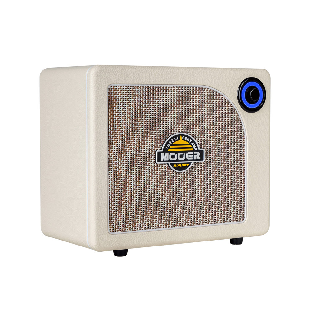 Mooer ムーアー Hornet 15i White ギターアンプ デジタルモデリングアンプ スラント