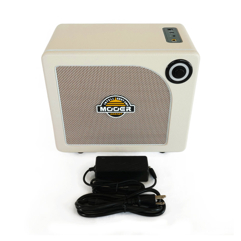 Mooer ムーアー Hornet 15i White ギターアンプ デジタルモデリングアンプ 本体、電源アダプター