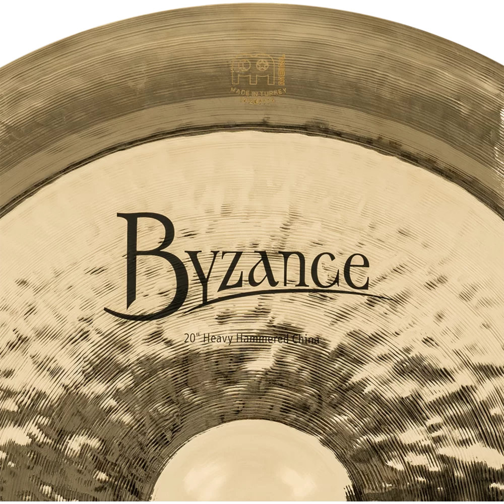 MEINL マイネル B20HHCH-B Byzance Brilliant 20” Heavy Hammered China チャイナシンバル ロゴ