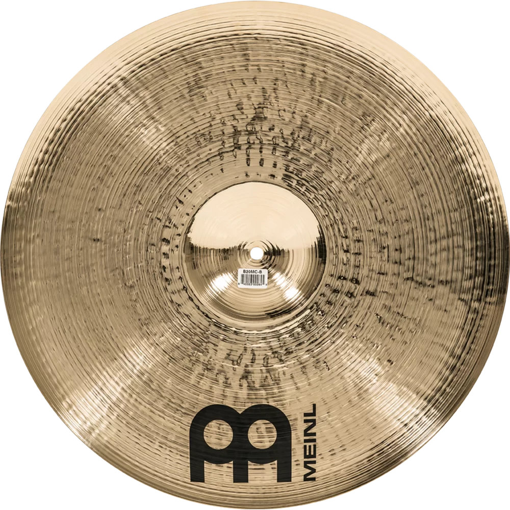 MEINL マイネル B20MC-B Byzance Brilliant 20” MEDIUM Crash クラッシュシンバル 裏正面