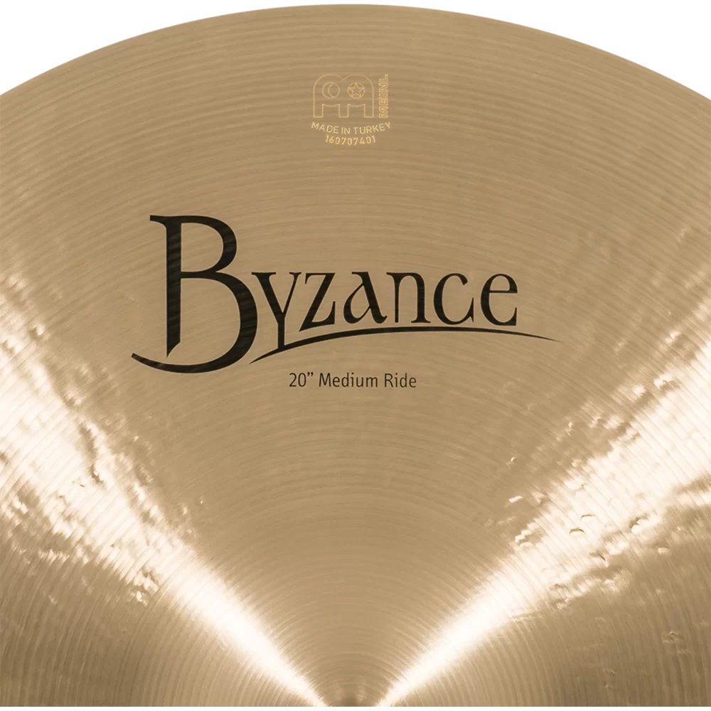 MEINL マイネル B20MR Byzance Traditional 20” MEDIUM Ride ライドシンバル ロゴ