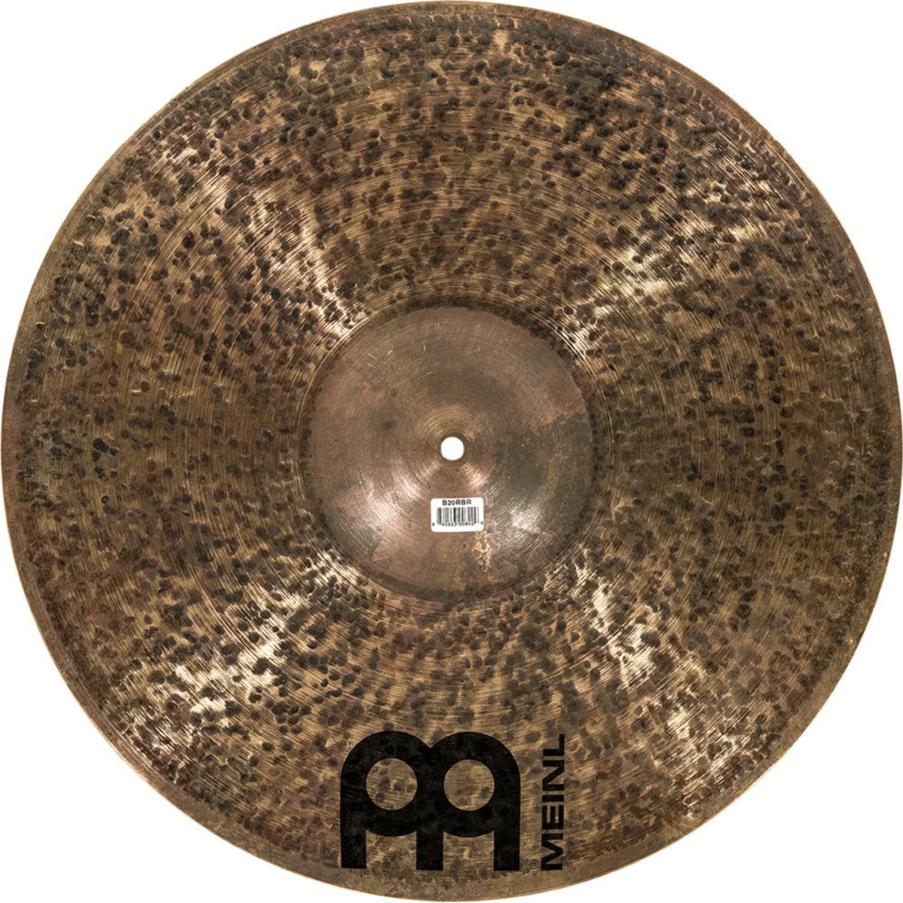 MEINL マイネル B20RBR Byzance Dark 20” Raw Bell Ride ライドシンバル 裏正面