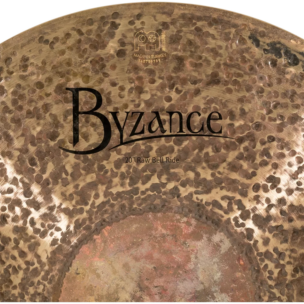 MEINL マイネル B20RBR Byzance Dark 20” Raw Bell Ride ライドシンバル ロゴ