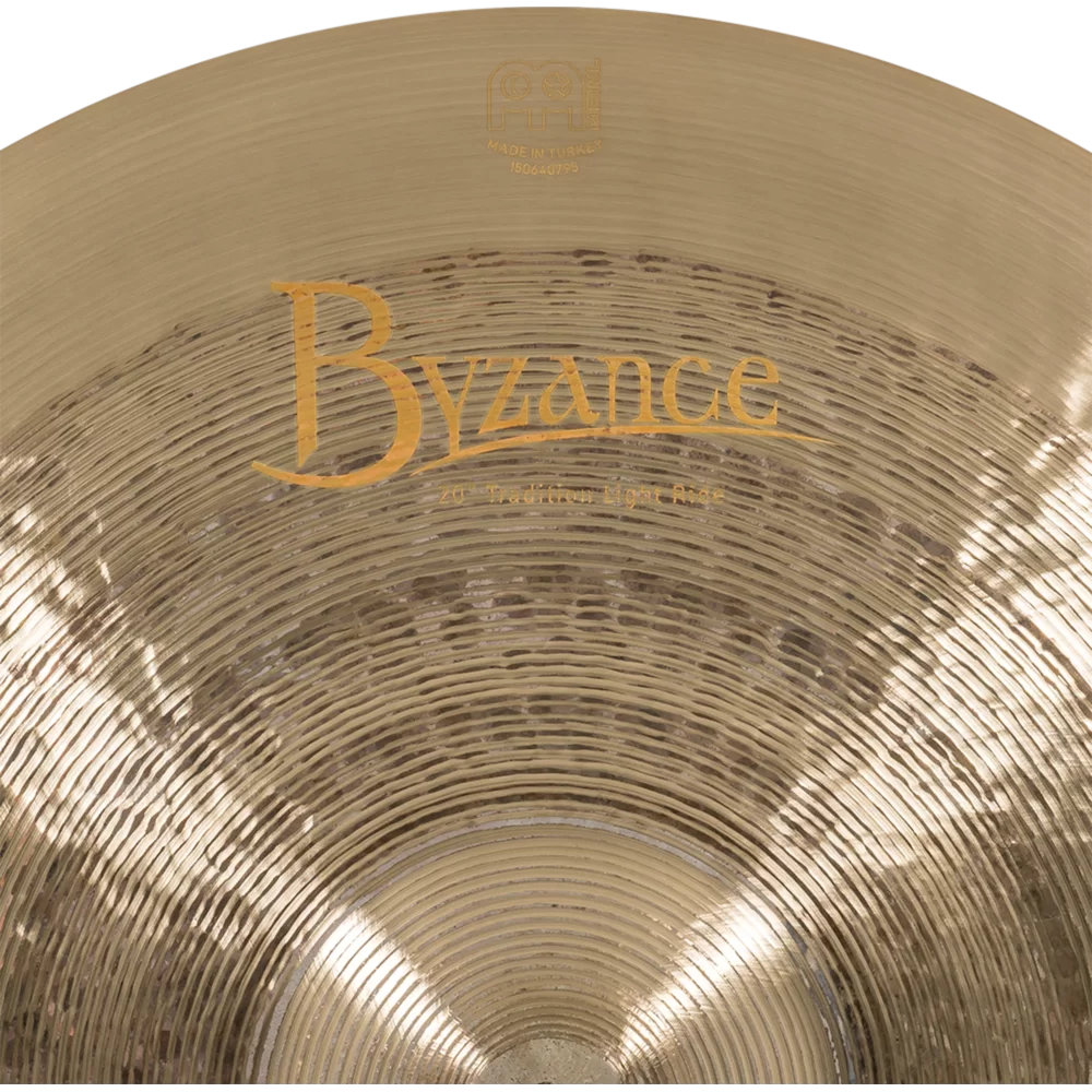 MEINL マイネル B20TRLR Byzance Jazz 20” Tradition Light Ride ライドシンバル ロゴ