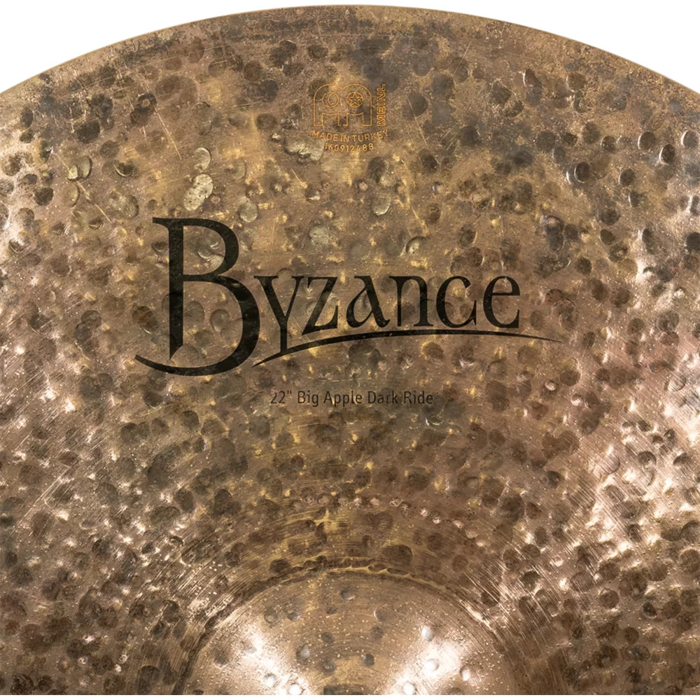 MEINL マイネル B22BADAR Byzance Dark 22” Big Apple Dark Ride ライドシンバル ロゴ