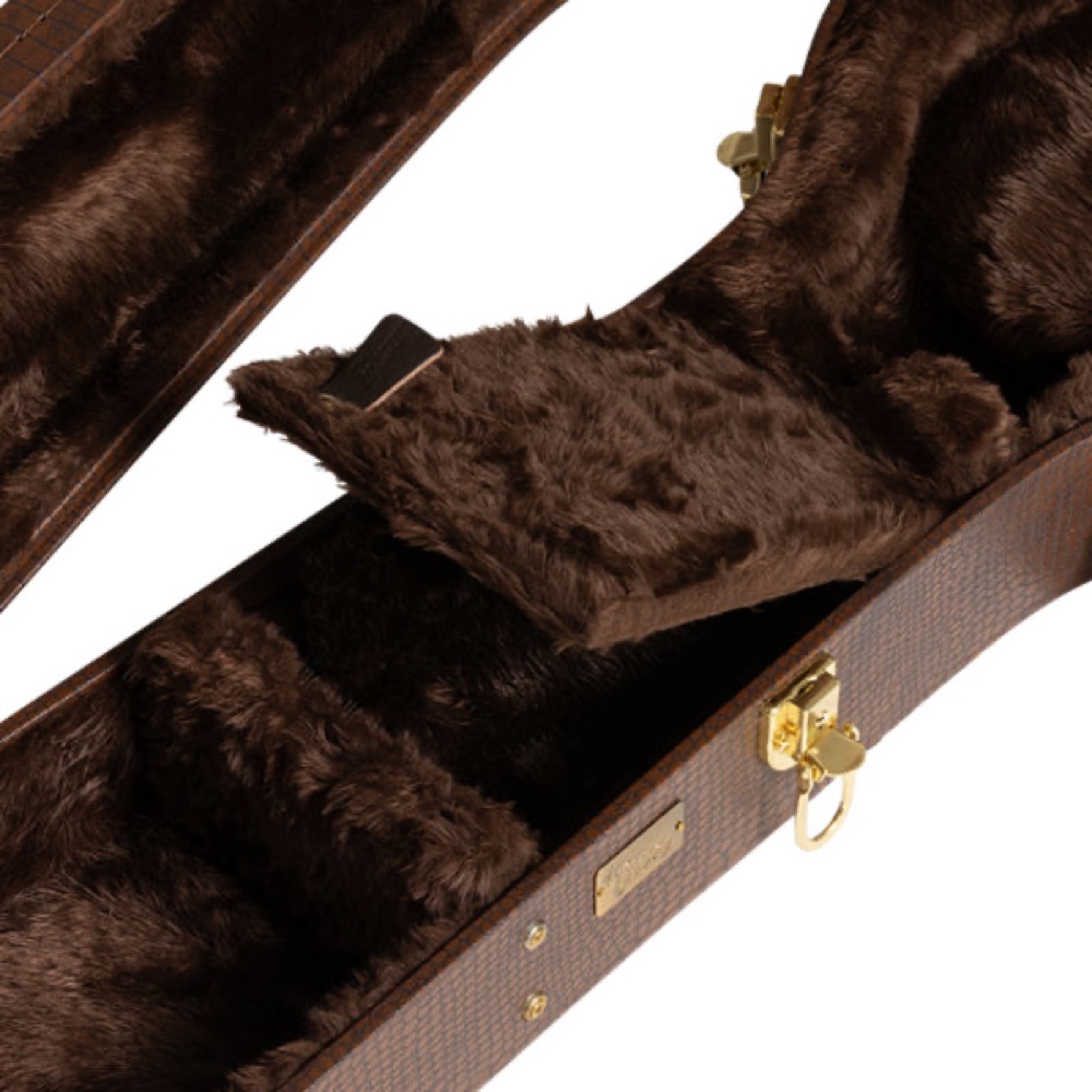 Gibson ギブソン ASLFTCASE-GTR-LPJ Lifton Historic ”Gator” Hardshell Case, Les Paul Jr. エレキギター用ハードケース ネックレスト、ポケット