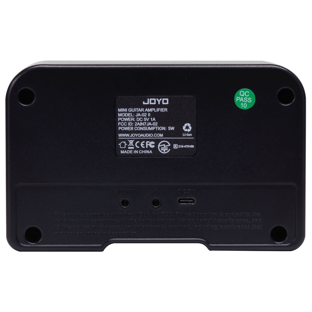 JOYO JA-02 II BLK/BEI Bluetooth搭載5W充電式アンプ 詳細画像
