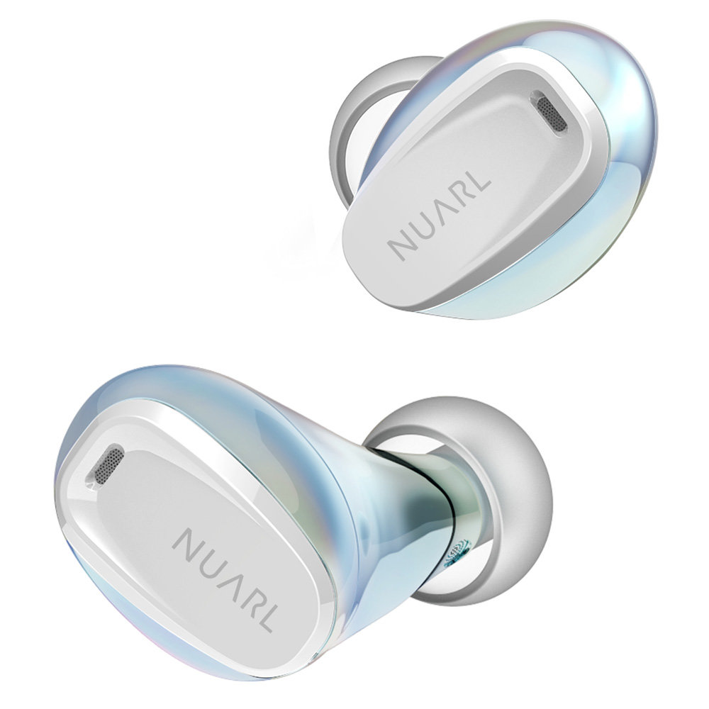 NUARL ヌアール mini3 EARBUDS コンパクト 完全ワイヤレスイヤホン MINI3-AW (オーロラホワイト)