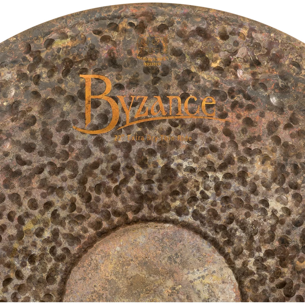MEINL マイネル B22EDTR Byzance Extra Dry 22” China THIN Ride ライドシンバル ロゴ