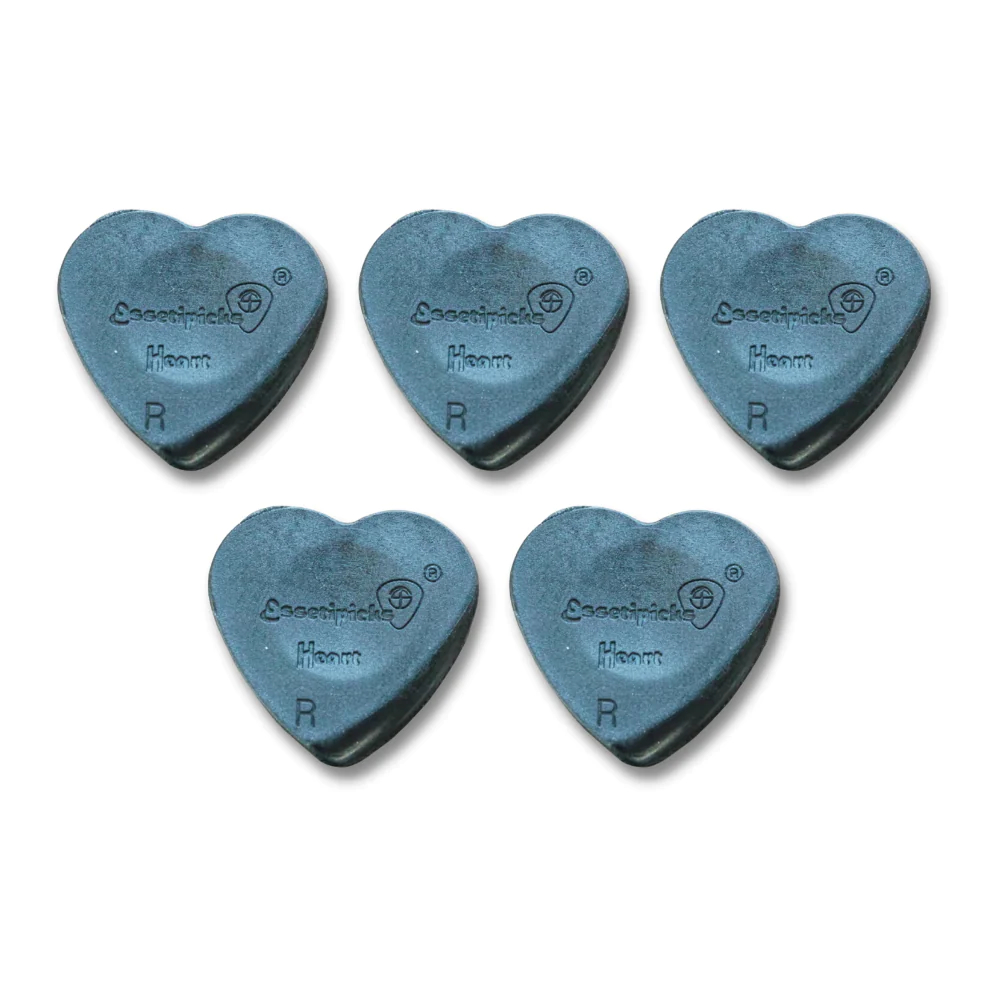 Essetipicks エッセティピックス HEART Standard 右利き用 ギターピック 5枚セット