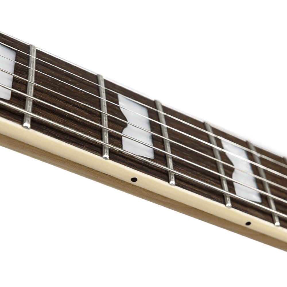 Baum Guitars バウムギターズ Leaper Tone with Tremolo Pure Black エレキギター 指板画像