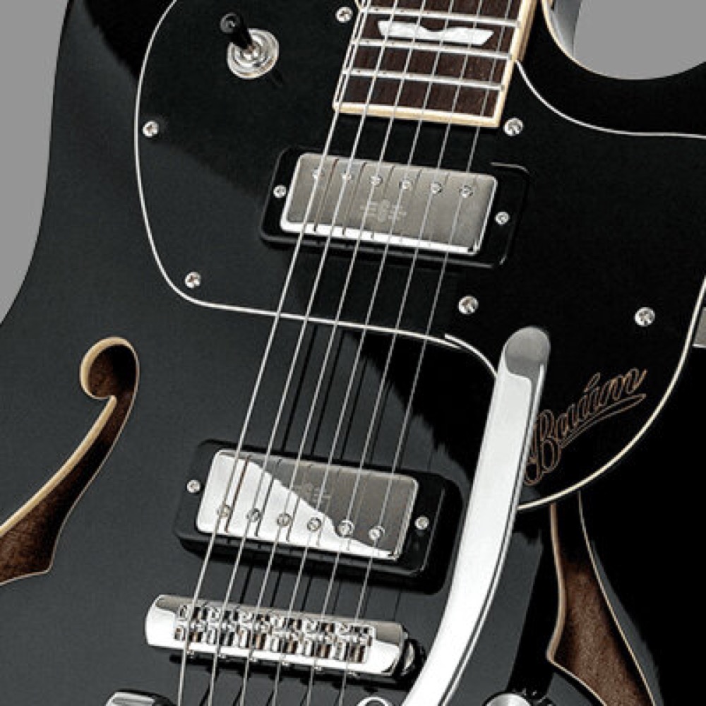 Baum Guitars バウムギターズ Leaper Tone with Tremolo Pure Black エレキギター ボディ画像
